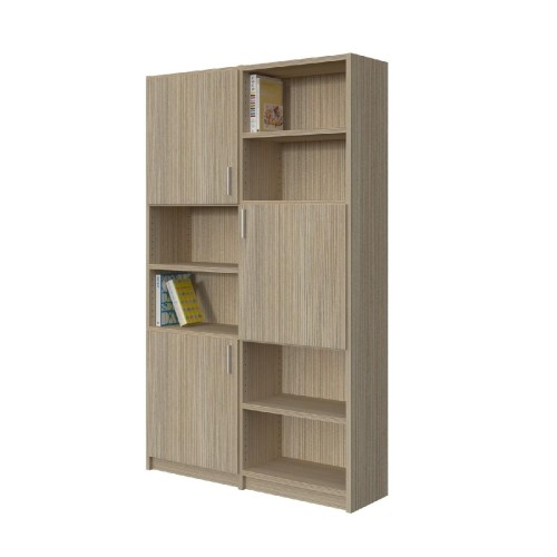 Modeco - ΒΙΒΛΙΟΘΗΚΗ 6 ΡΑΦΙΩΝ ΜΕ ΠΟΡΤΑ ΜΕ ΑΠΟΘΗΚΕΥΤΙΚΟΥΣ ΧΩΡΟΥΣ 122,5x33x201,5 cm - ΠΕΥΚΟ - 122.5x33.0x201.5 Modeco - ΒΙΒΛΙΟΘΗΚΗ 6 ΡΑΦΙΩΝ ΜΕ ΠΟΡΤΑ ΜΕ ΑΠΟΘΗΚΕΥΤΙΚΟΥΣ ΧΩΡΟΥΣ 122,5x33x201,5 cm - ΠΕΥΚΟ - 122.5x33.0x201.5