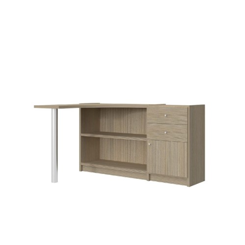 Modeco - ΓΩΝΙΑΚΟ ΓΡΑΦΕΙΟ-ΒΙΒΛΙΟΘΗΚΗ ΜΕ ΜΕΤΑΛΛΙΚΟ ΠΟΔΙ - ΠΕΥΚΟ - 133.0x101.0x74.0 Modeco - ΓΩΝΙΑΚΟ ΓΡΑΦΕΙΟ-ΒΙΒΛΙΟΘΗΚΗ ΜΕ ΜΕΤΑΛΛΙΚΟ ΠΟΔΙ - ΠΕΥΚΟ - 133.0x101.0x74.0