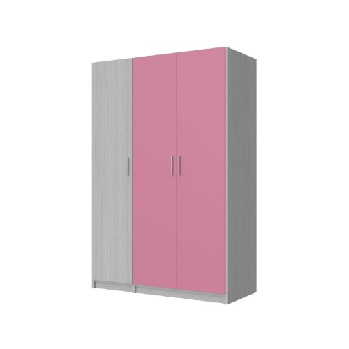 Modeco - ΝΤΟΥΛΑΠΑ 3ΦΥΛΛΗ - ΛΕΥΚΟ ΡΙΓΑ/ΡΟΖ - 133.0x58.0x200.0 Modeco - ΝΤΟΥΛΑΠΑ 3ΦΥΛΛΗ - ΛΕΥΚΟ ΡΙΓΑ/ΡΟΖ - 133.0x58.0x200.0