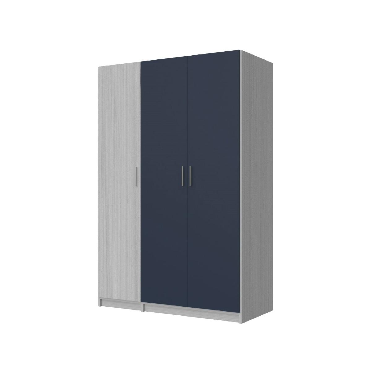 Modeco - ΝΤΟΥΛΑΠΑ 3ΦΥΛΛΗ - ΛΕΥΚΟ ΡΙΓΑ/ΜΠΛΕ - 133.0x58.0x200.0 Modeco - ΝΤΟΥΛΑΠΑ 3ΦΥΛΛΗ - ΛΕΥΚΟ ΡΙΓΑ/ΜΠΛΕ - 133.0x58.0x200.0