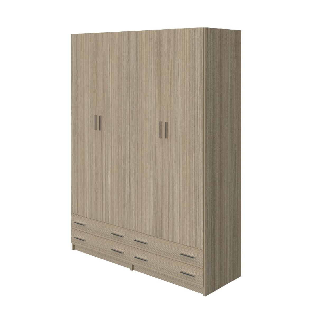 Modeco - ΝΤΟΥΛΑΠΑ 4ΦΥΛΛΗ ΜΕ 4 ΣΥΡΤΑΡΙΑ - ΠΕΥΚΟ - 176.5x58.0x232.0 Modeco - ΝΤΟΥΛΑΠΑ 4ΦΥΛΛΗ ΜΕ 4 ΣΥΡΤΑΡΙΑ - ΠΕΥΚΟ - 176.5x58.0x232.0