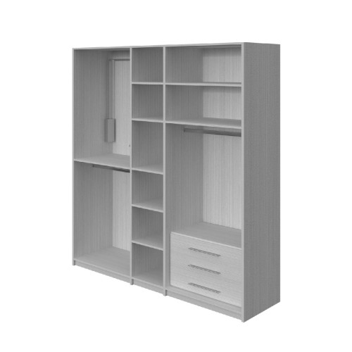 Modeco - ΝΤΟΥΛΑΠΑ - ΒΕΣΤΙΑΡΙΟ - ΛΕΥΚΟ ΡΙΓΑ - 206.5x58.0x232.0 Modeco - ΝΤΟΥΛΑΠΑ - ΒΕΣΤΙΑΡΙΟ - ΛΕΥΚΟ ΡΙΓΑ - 206.5x58.0x232.0