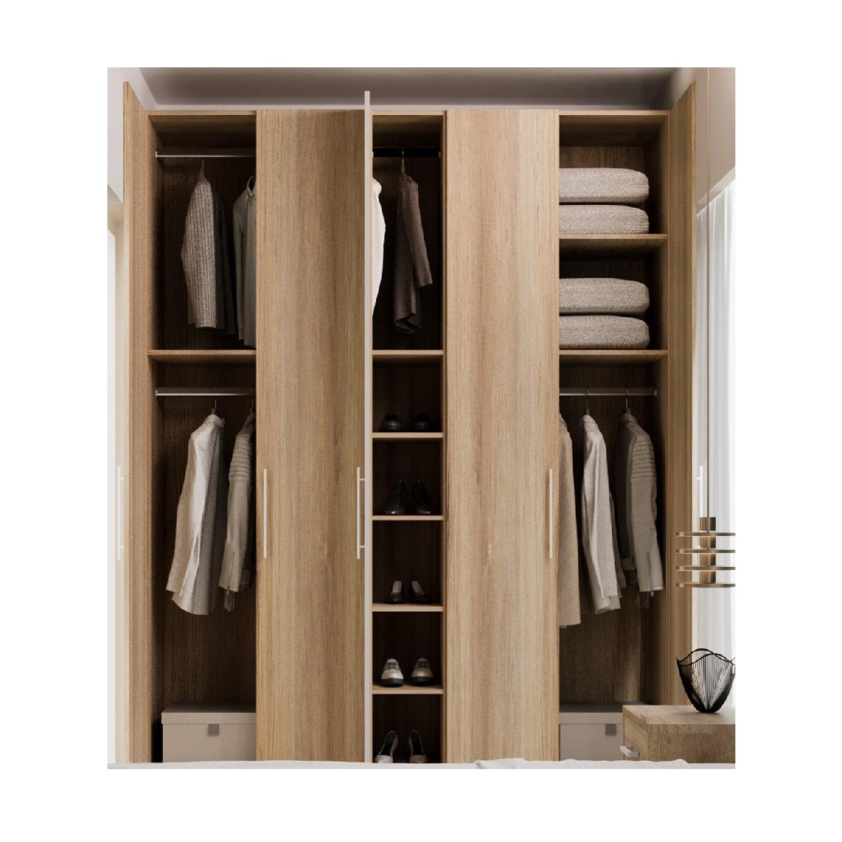 Modeco - ΝΤΟΥΛΑΠΑ 5ΦΥΛΛΗ - ΔΡΥΣ ΦΥΣΙΚΟ - 206.5x58.0x264.0 Modeco - ΝΤΟΥΛΑΠΑ 5ΦΥΛΛΗ - ΔΡΥΣ ΦΥΣΙΚΟ - 206.5x58.0x264.0
