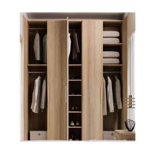 Modeco - ΝΤΟΥΛΑΠΑ 5ΦΥΛΛΗ - ΔΡΥΣ ΦΥΣΙΚΟ - 206.5x58.0x264.0 Modeco - ΝΤΟΥΛΑΠΑ 5ΦΥΛΛΗ - ΔΡΥΣ ΦΥΣΙΚΟ - 206.5x58.0x264.0
