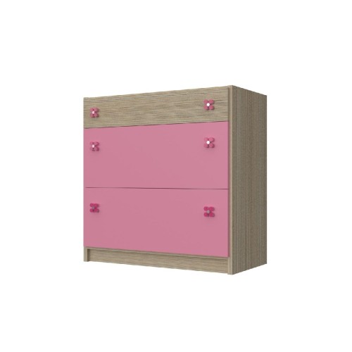 Modeco - ΣΙΦΟΝΙΕΡΑ 3 ΣΥΡΤΑΡΙΩΝ - ΠΕΥΚΟ/ΡΟΖ - 89.5x43.0x90.0 Modeco - ΣΙΦΟΝΙΕΡΑ 3 ΣΥΡΤΑΡΙΩΝ - ΠΕΥΚΟ/ΡΟΖ - 89.5x43.0x90.0