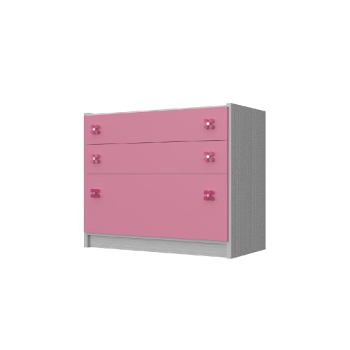 Modeco - ΣΥΡΤΑΡΙΕΡΑ 3 ΣΥΡΤΑΡΙΩΝ (ΧΑΜΗΛΗ) - ΛΕΥΚΟ ΡΙΓΑ/ΡΟΖ - 89.5x43.0x74.0 Modeco - ΣΥΡΤΑΡΙΕΡΑ 3 ΣΥΡΤΑΡΙΩΝ (ΧΑΜΗΛΗ) - ΛΕΥΚΟ ΡΙΓΑ/ΡΟΖ - 89.5x43.0x74.0