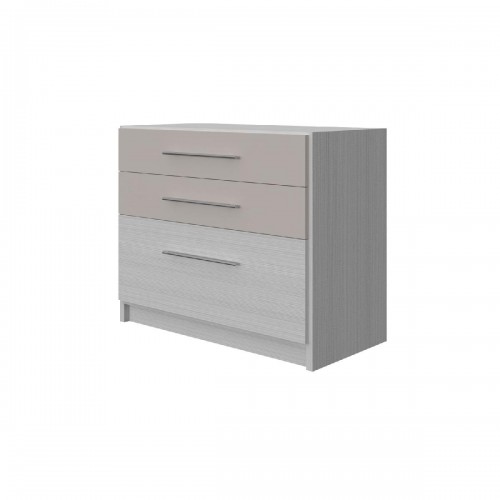 Modeco - ΣΙΦΟΝΙΕΡΑ 3 ΣΥΡΤΑΡΙΩΝ - ΛΕΥΚΟ ΡΙΓΑ /ΜΠΕΖ - 89.5x43.0x74.0