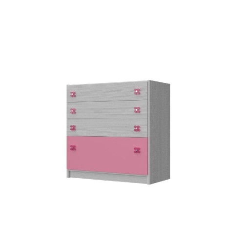Modeco - ΣΥΡΤΑΡΙΕΡΑ 4ΑΡΩΝ ΣΥΡΤΑΡΙΩΝ - ΛΕΥΚΟ ΡΙΓΑ/ΡΟΖ - 89.5x43.0x90.0 Modeco - ΣΥΡΤΑΡΙΕΡΑ 4ΑΡΩΝ ΣΥΡΤΑΡΙΩΝ - ΛΕΥΚΟ ΡΙΓΑ/ΡΟΖ - 89.5x43.0x90.0
