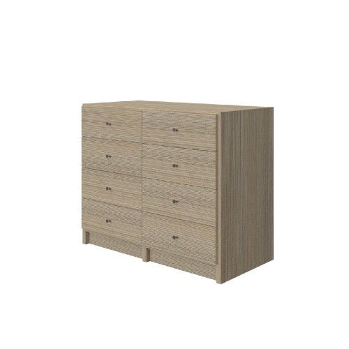 Modeco - ΣΥΡΤΑΡΙΕΡΑ ΔΙΠΛΗ 8 ΣΥΡΤΑΡΙΩΝ - ΠΕΥΚΟ - 89.5x43.0x74.0 Modeco - ΣΥΡΤΑΡΙΕΡΑ ΔΙΠΛΗ 8 ΣΥΡΤΑΡΙΩΝ - ΠΕΥΚΟ - 89.5x43.0x74.0