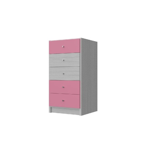 Modeco - ΣΥΡΤΑΡΙΕΡΑ 5 ΣΥΡΤΑΡΙΩΝ (ΜΙΚΡΗ) - ΛΕΥΚΟ ΡΙΓΑ/ΡΟΖ - 46.0x43.0x90.0 Modeco - ΣΥΡΤΑΡΙΕΡΑ 5 ΣΥΡΤΑΡΙΩΝ (ΜΙΚΡΗ) - ΛΕΥΚΟ ΡΙΓΑ/ΡΟΖ - 46.0x43.0x90.0
