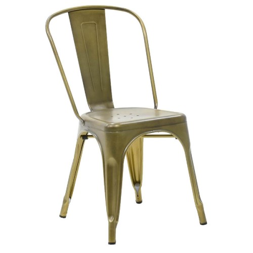 Καρέκλα Utopia pakoworld μέταλλο χρυσό Καρέκλα Utopia pakoworld μέταλλο χρυσό