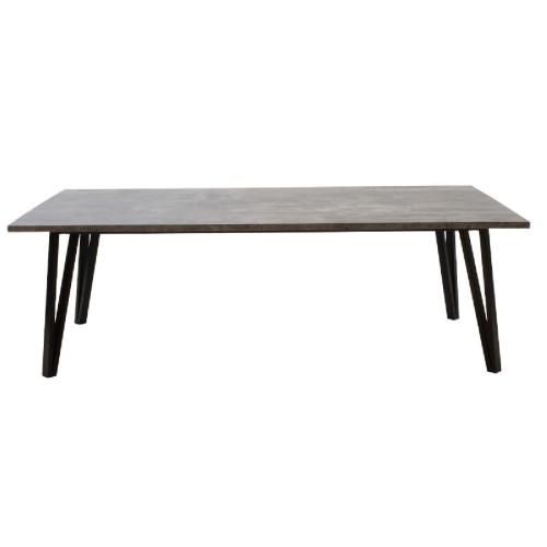 Τραπέζι σαλονιού Justin pakoworld MDF μεταλλικό γκρι cement-μαύρο 140x80x45εκ Τραπέζι σαλονιού Justin pakoworld MDF μεταλλικό γκρι cement-μαύρο 140x80x45εκ