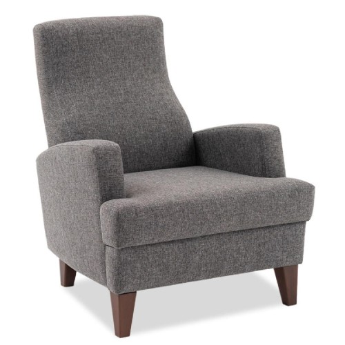 Πολυθρόνα-μπερζέρα PWF-0032 pakoworld με ύφασμα χρώμα ανθρακί 76x87x91εκ Πολυθρόνα-μπερζέρα PWF-0032 pakoworld με ύφασμα χρώμα ανθρακί 76x87x91εκ