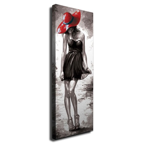 Πίνακας σε καμβά PWF-0110  pakoworld με ψηφιακή εκτύπωση 30x3x80εκ