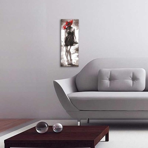 Πίνακας σε καμβά PWF-0110  pakoworld με ψηφιακή εκτύπωση 30x3x80εκ