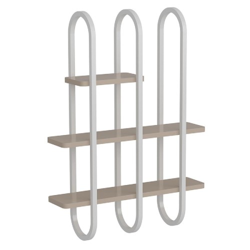 Ραφιέρα τοίχου PWF-0411 pakoworld λευκό-φυσικό 86,5x22,5x122εκ Ραφιέρα τοίχου PWF-0411 pakoworld λευκό-φυσικό 86,5x22,5x122εκ