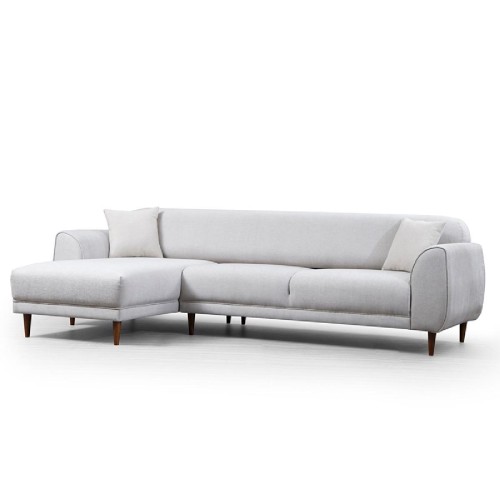 Γωνιακός καναπές κρεβάτι PWF-0523 pakoworld δεξιά γωνία ύφασμα μπεζ γκρι-καρυδί 287x169x85εκ Γωνιακός καναπές κρεβάτι PWF-0523 pakoworld δεξιά γωνία ύφασμα μπεζ γκρι-καρυδί 287x169x85εκ