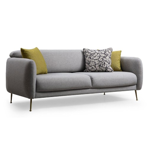 Καναπές 3θέσιος PWF-0513  pakoworld ύφασμα γκρι-μαύρο 214x98x85εκ Καναπές 3θέσιος PWF-0513  pakoworld ύφασμα γκρι-μαύρο 214x98x85εκ