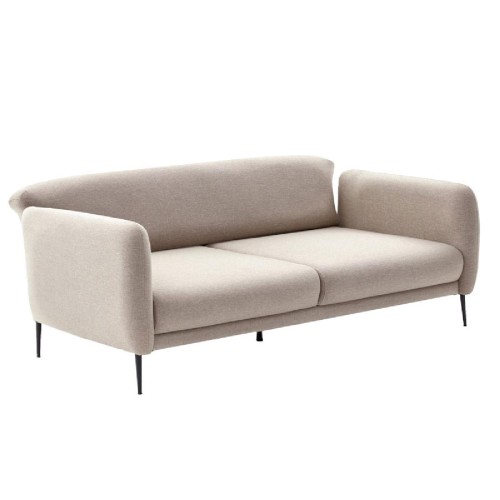 Καναπές-κρεβάτι 3θέσιος PWF-0577 pakoworld ύφασμα μπεζ-καφέ 210x95x80εκ Καναπές-κρεβάτι 3θέσιος PWF-0577 pakoworld ύφασμα μπεζ-καφέ 210x95x80εκ