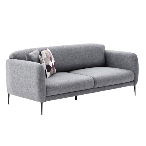 Καναπές-κρεβάτι 3θέσιος PWF-0577 pakoworld ύφασμα γκρι 210x95x80εκ Καναπές-κρεβάτι 3θέσιος PWF-0577 pakoworld ύφασμα γκρι 210x95x80εκ