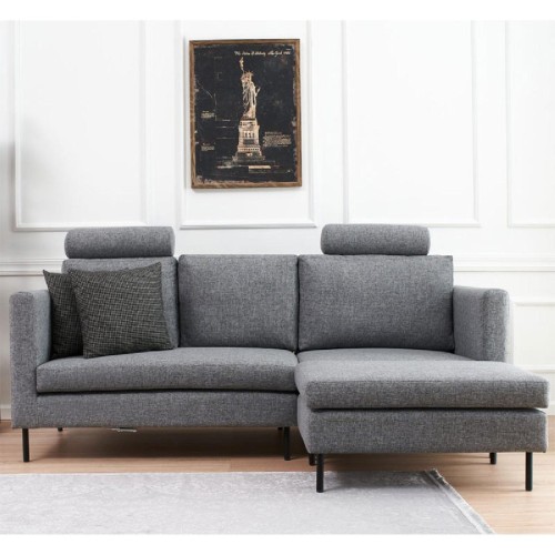 Πολυμορφικός καναπές PWF-0590 pakoworld ύφασμα γκρι 121x88x84εκ Πολυμορφικός καναπές PWF-0590 pakoworld ύφασμα γκρι 121x88x84εκ