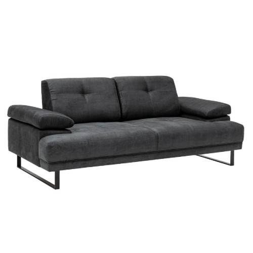 Καναπές 2θέσιος PWF-0586 pakoworld ύφασμα ανθρακί 199x99x83εκ Καναπές 2θέσιος PWF-0586 pakoworld ύφασμα ανθρακί 199x99x83εκ