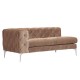 Καναπές 4θέσιος PWF-0579 pakoworld τύπου Chesterfield ύφασμα μπεζ 344x90x72εκ Καναπές 4θέσιος PWF-0579 pakoworld τύπου Chesterfield ύφασμα μπεζ 344x90x72εκ