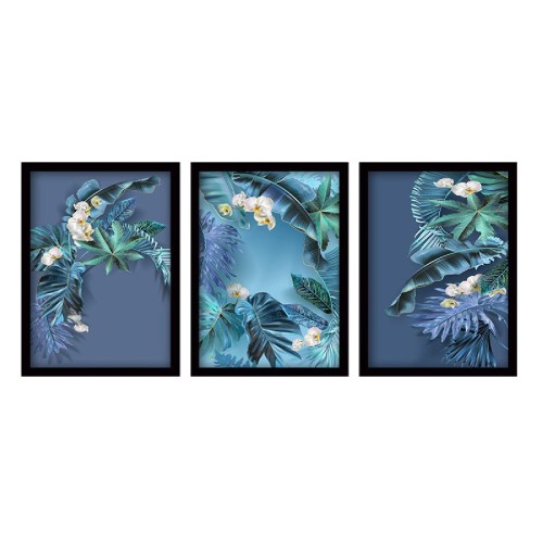 Πίνακας σε MDF PWF-0475 pakoworld ψηφιακή εκτύπωση τρίπτυχο