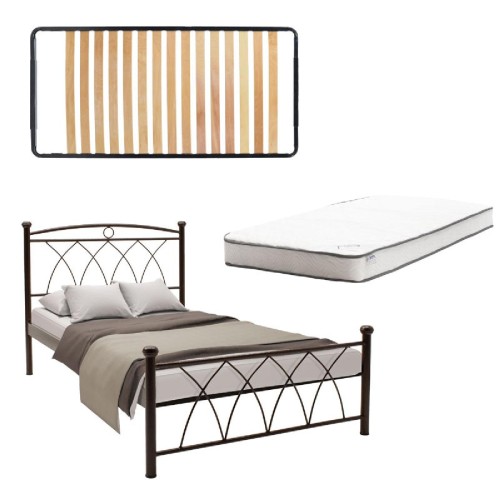 Φοιτητικό πακέτο επίπλων υπνοδωματίου Morpheus III pakoworld σετ 3 τμχ