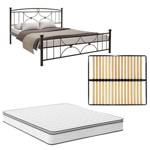 Φοιτητικό πακέτο επίπλων υπνοδωματίου New Morpheus II pakoworld σετ 3 τμχ