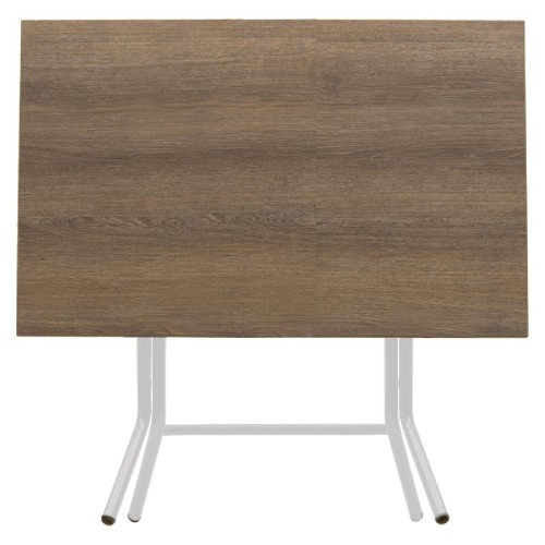 Τραπέζι PWF-0643 pakoworld πτυσσόμενο σταχτί-πόδι λευκό 100x60x75εκ Τραπέζι PWF-0643 pakoworld πτυσσόμενο σταχτί-πόδι λευκό 100x60x75εκ