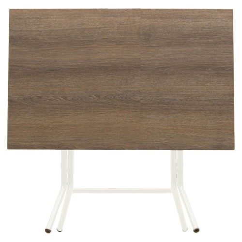 Τραπέζι PWF-0643 pakoworld πτυσσόμενο σταχτί-πόδι εκρού 100x60x75εκ Τραπέζι PWF-0643 pakoworld πτυσσόμενο σταχτί-πόδι εκρού 100x60x75εκ